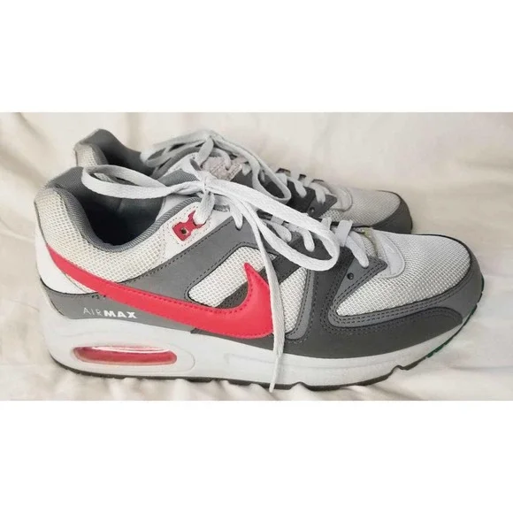 Nike Airmax Air Command Pure platinum Gym Red White Classic Tennis Shoe Size 8.5 - Picture 6 of 10